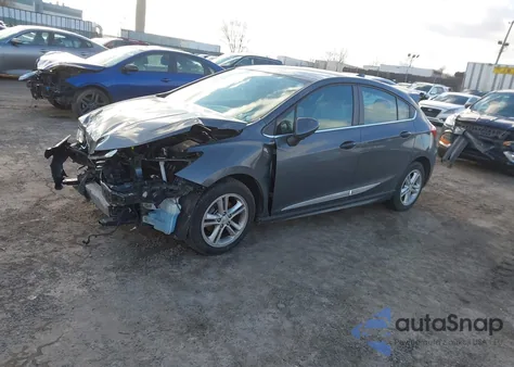 2018 Chevrolet Cruze Lt Manual from USA, damaged, VIN 3G1BD6SM7JS596064